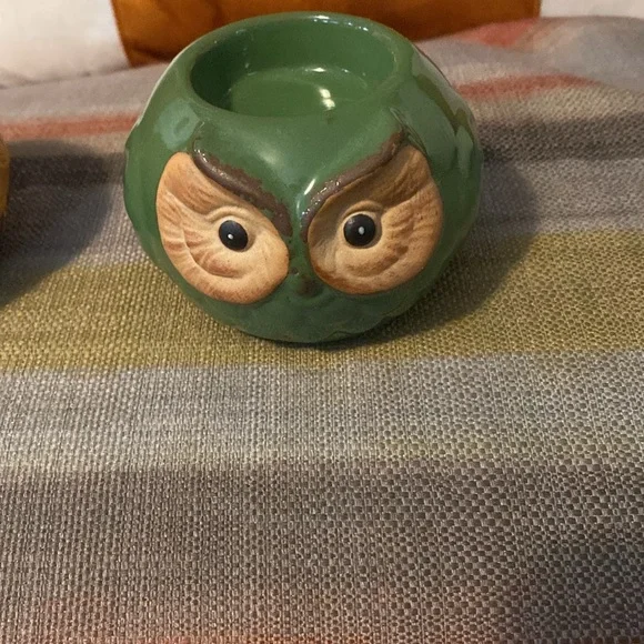 3 Wise Owls “ Tea Light” Holders - NWT - Picture 3 of 10